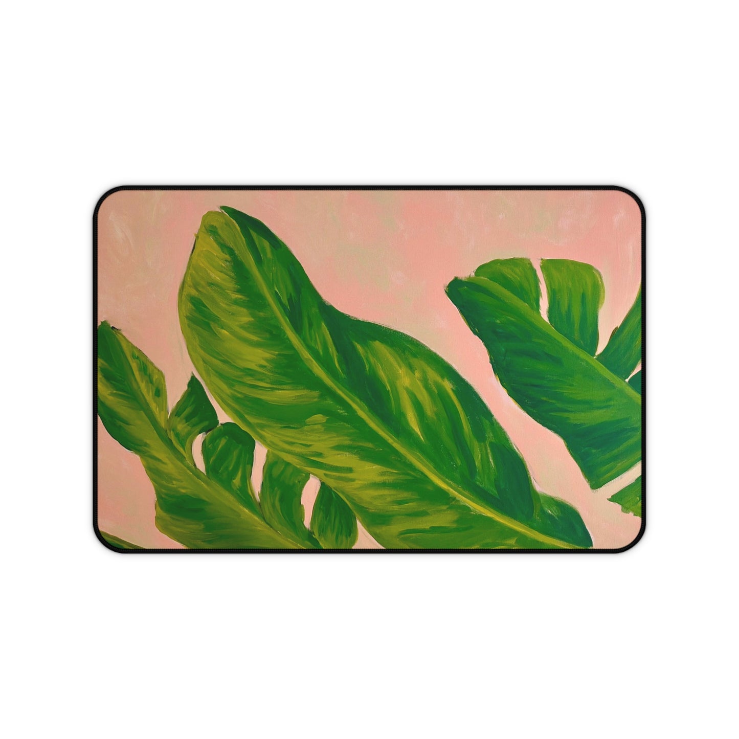 Sun-Kissed Leaves Desk Mat