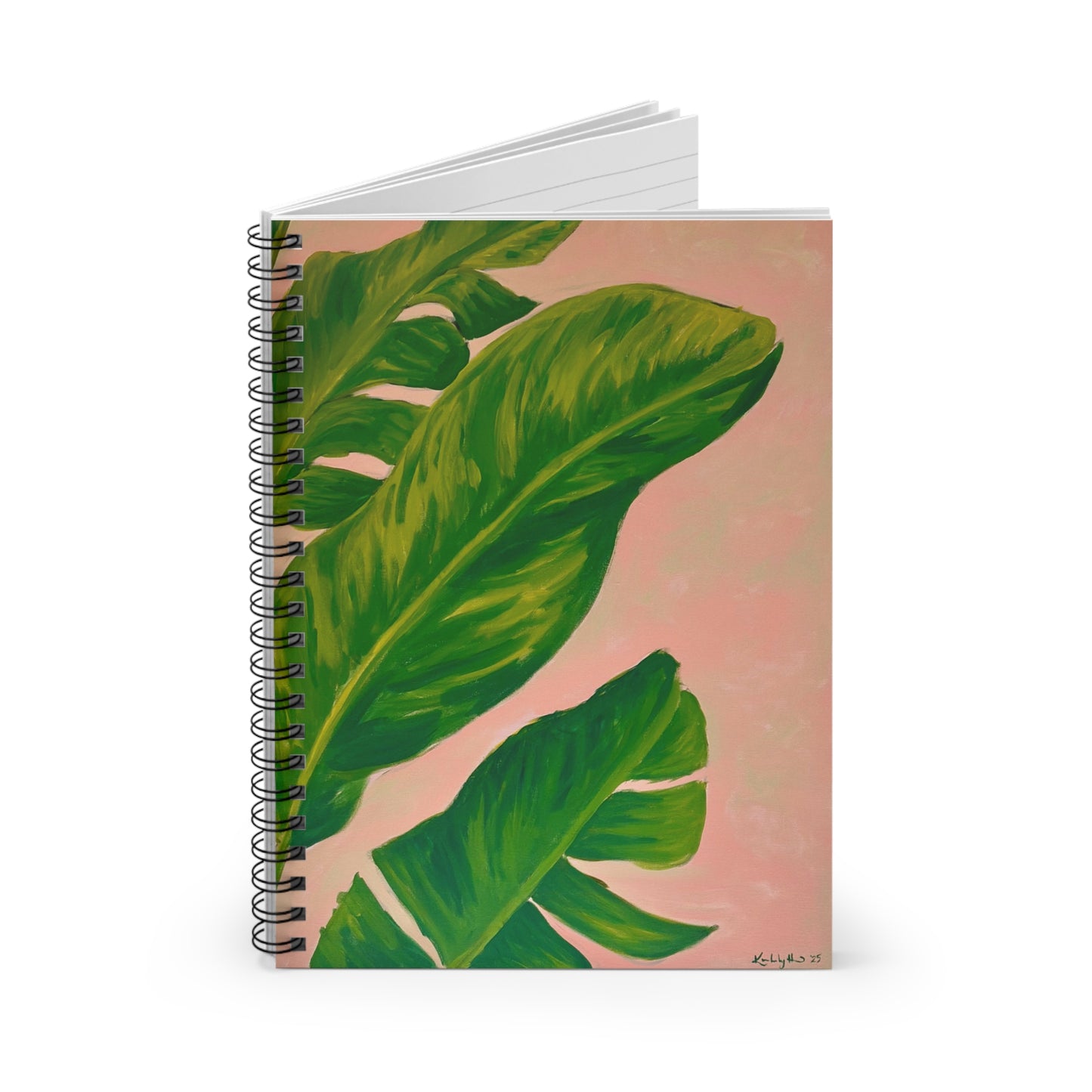 Sun-Kissed Leaves Spiral Notebook - Ruled for Creative Minds