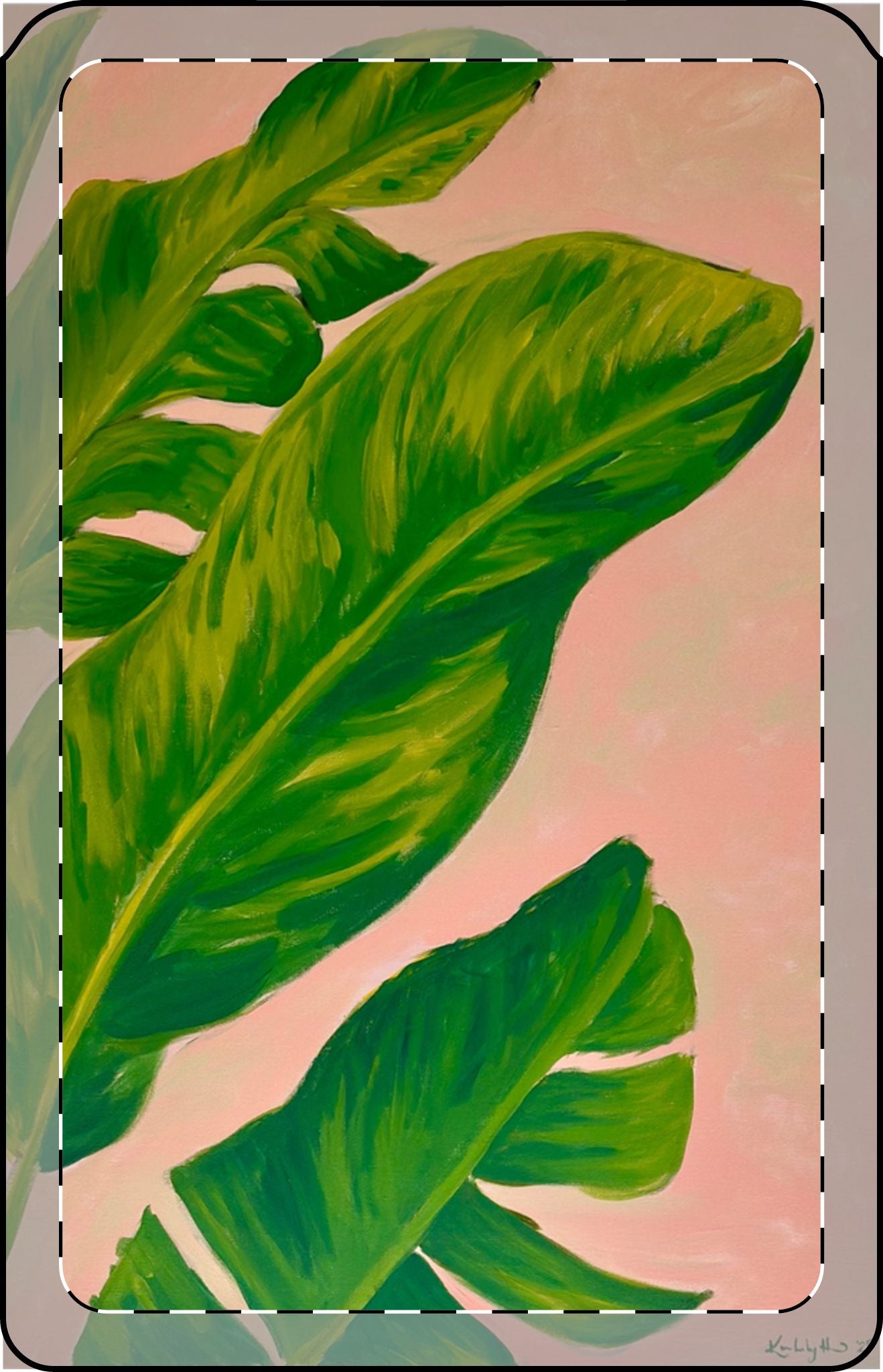 Sun-Kissed Leaves Vegan Wallet, Magsafe® Compatible