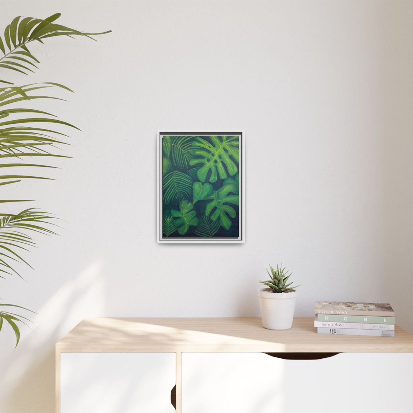 Moody Jungle Framed Wall Art