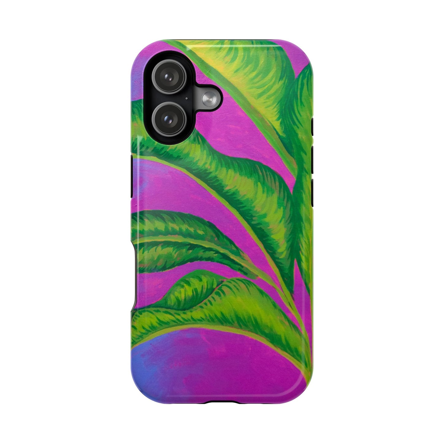Vibrant Banana Tree Magnetic Phone Case