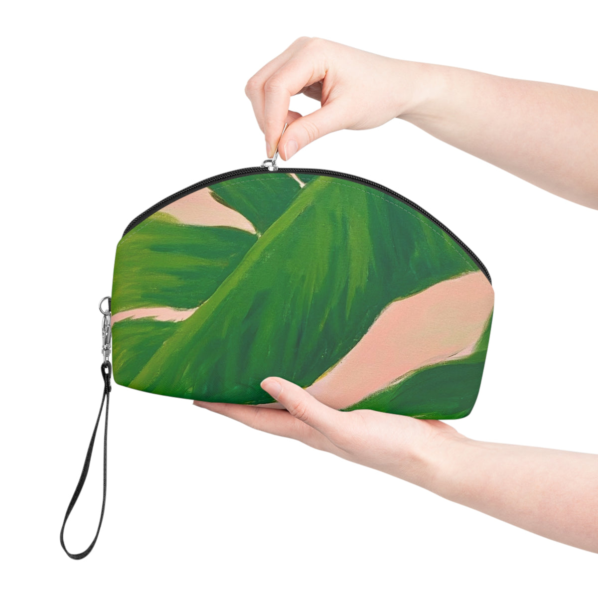 Sun-Kissed Leaves Makeup Pouch
