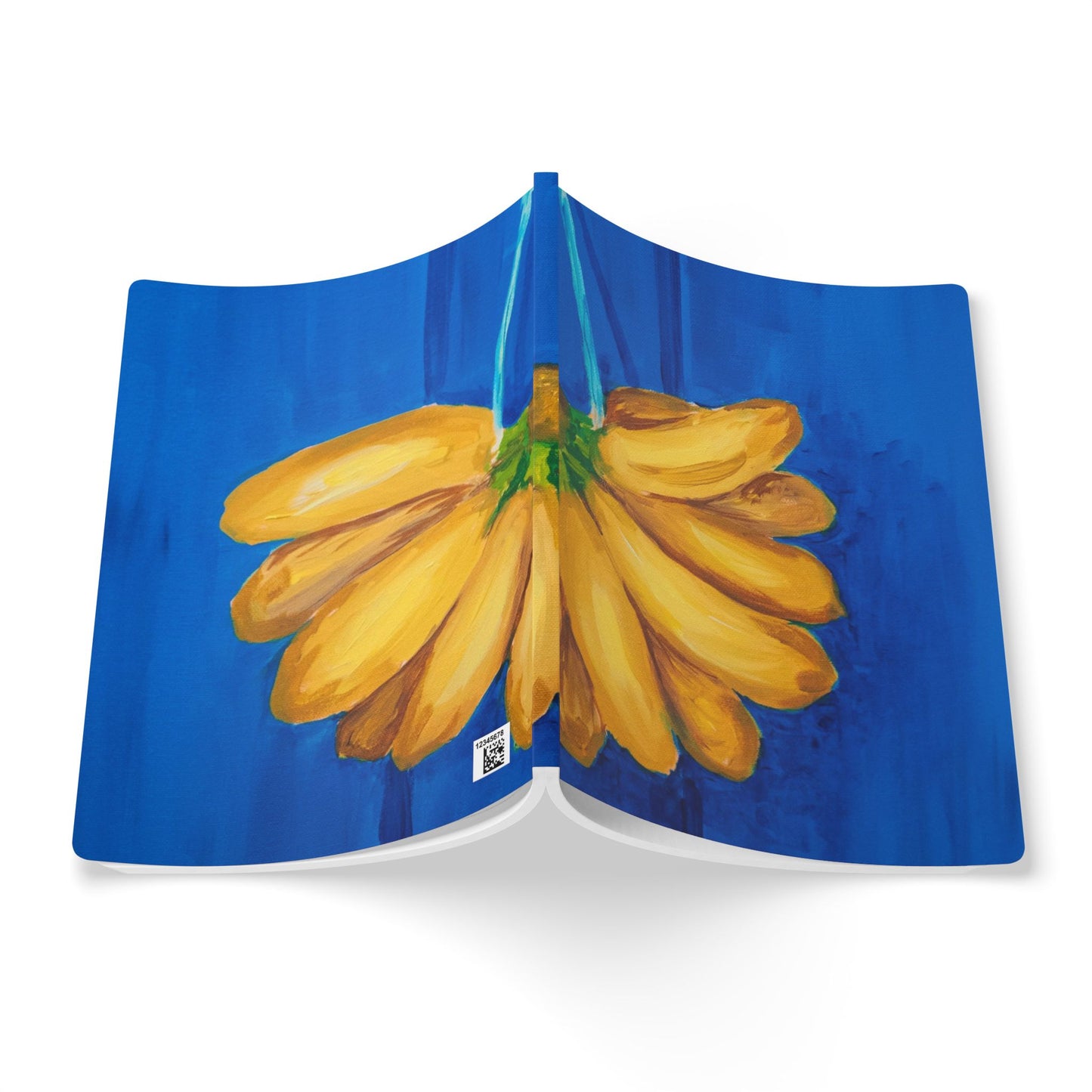 Vibrant Banana Softcover Journal