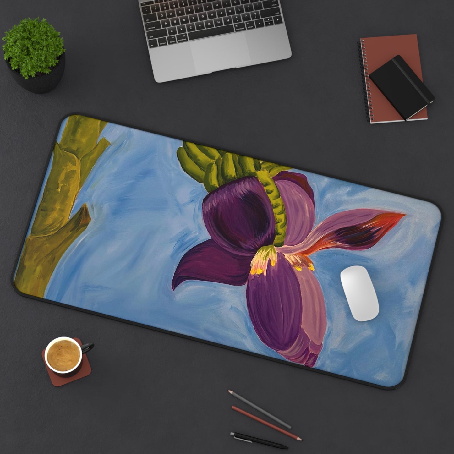 Banana Blossom Desk Mat