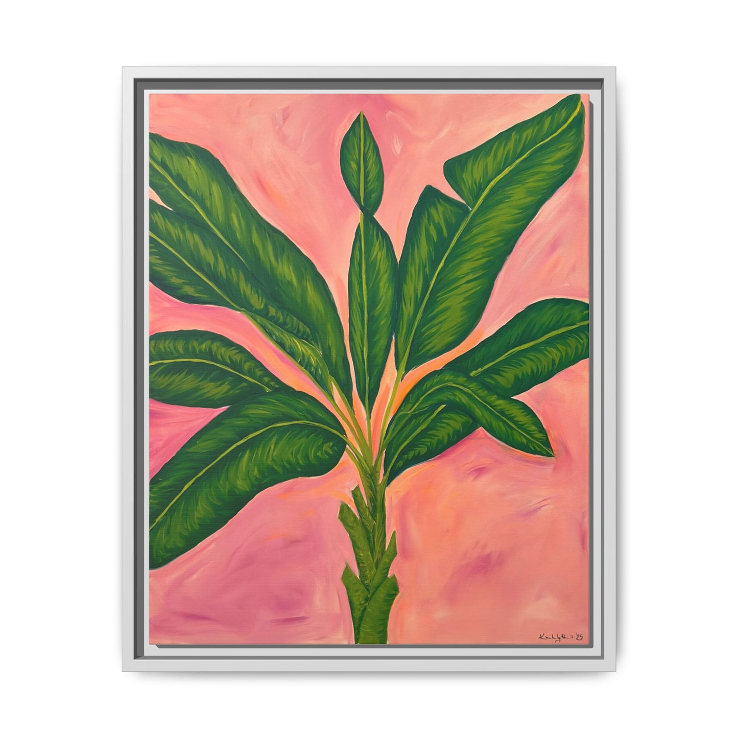 Blush & Botanica Framed Art Print