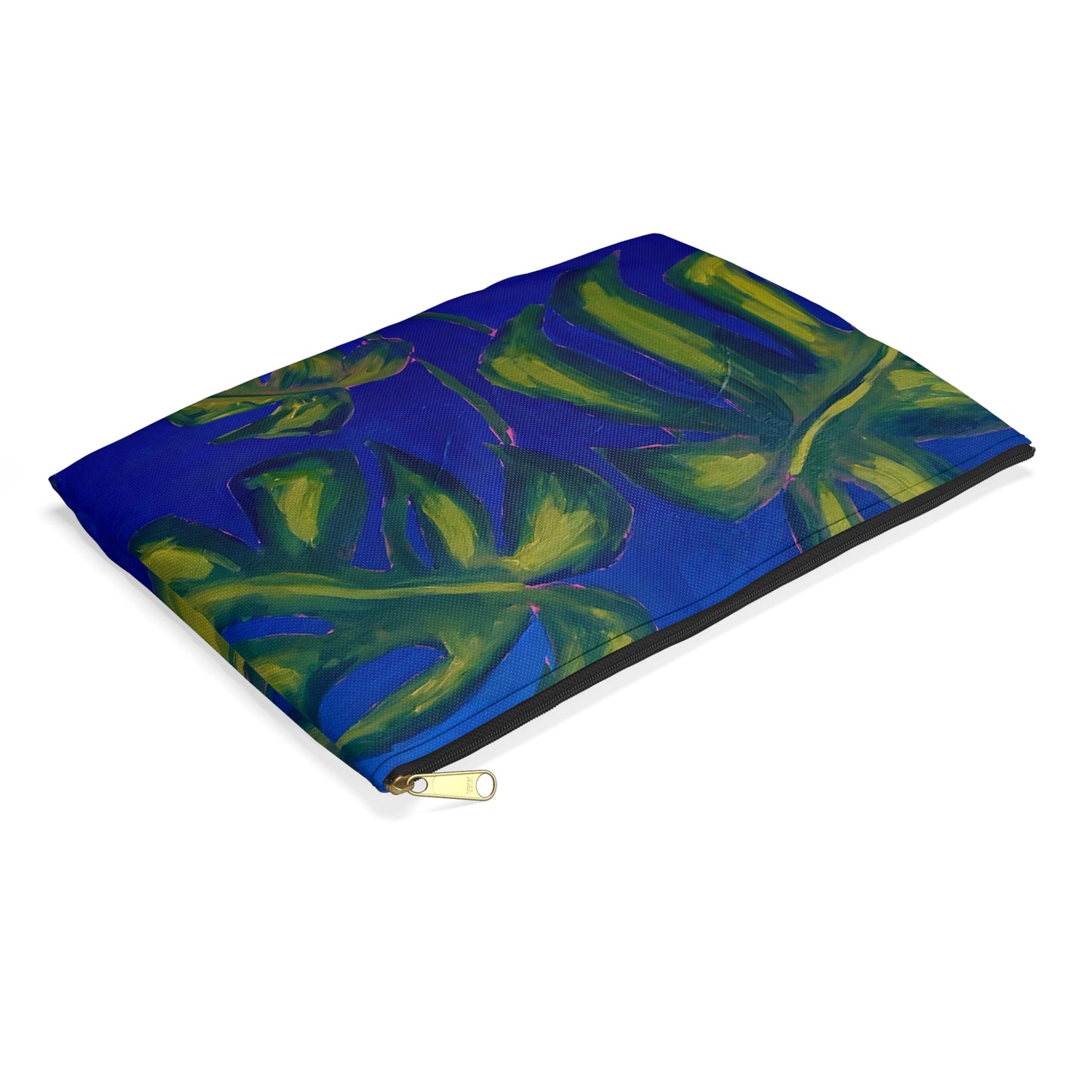 Midnight Monstera Accessory Pouch