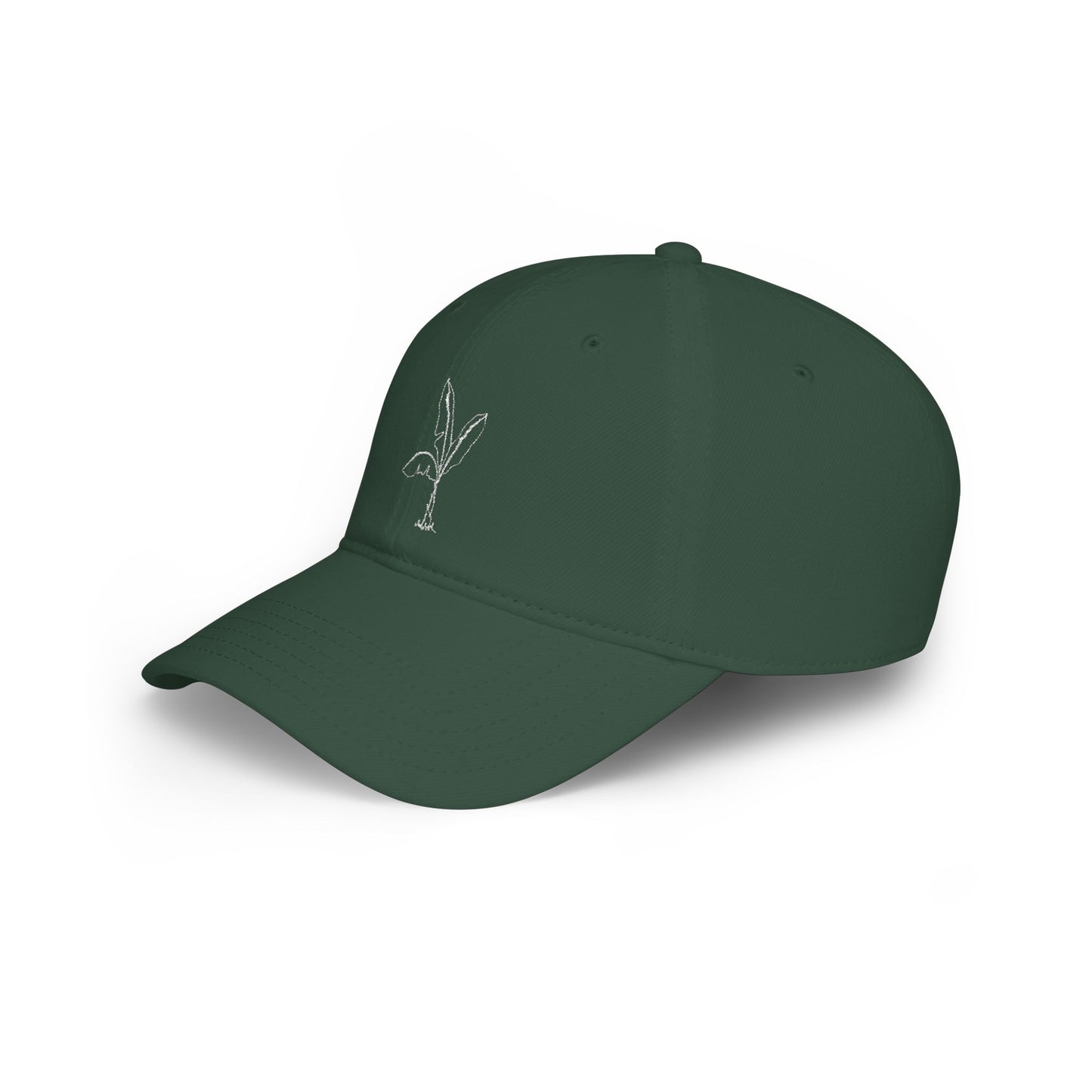 Banana Sprout Embroidered Hat