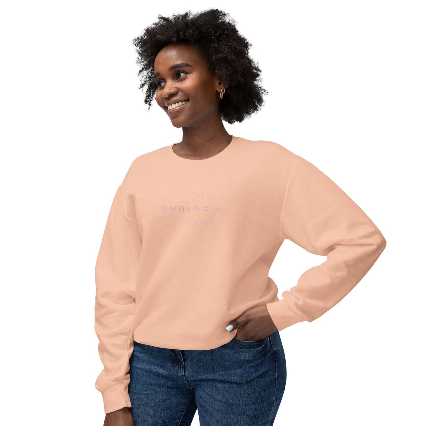 Art By Kimberly Hew Lightweight Crewneck Sweatshirt