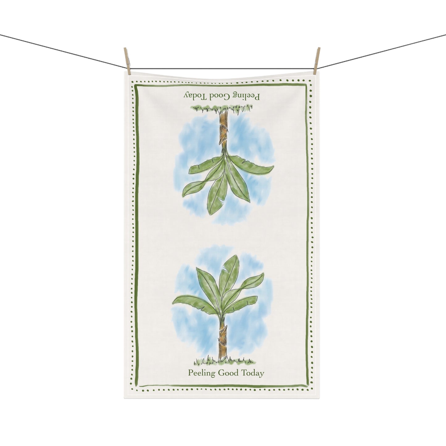 Peeling Good Today Kitchen Towel