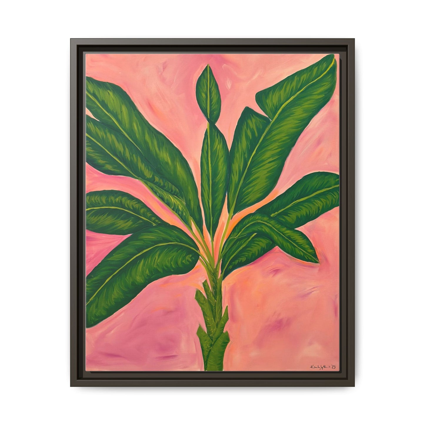 Blush & Botanica Framed Art Print