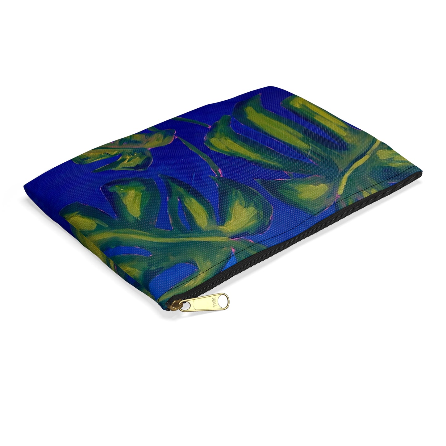 Midnight Monstera Accessory Pouch