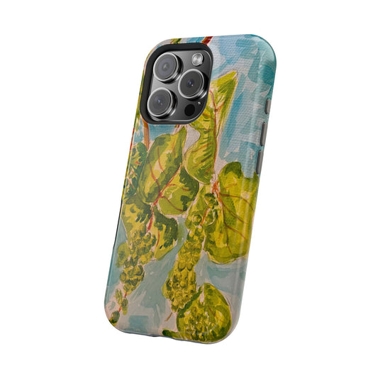 Watercolor Seapgrape Magnetic Phone Case