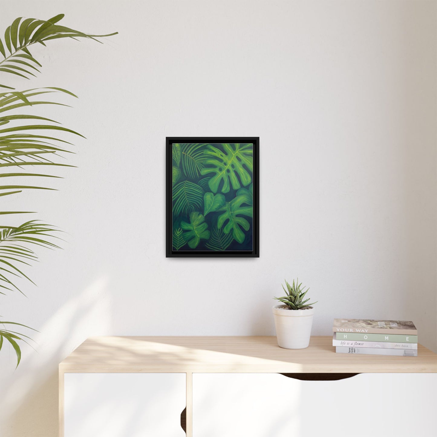 Moody Jungle Framed Wall Art