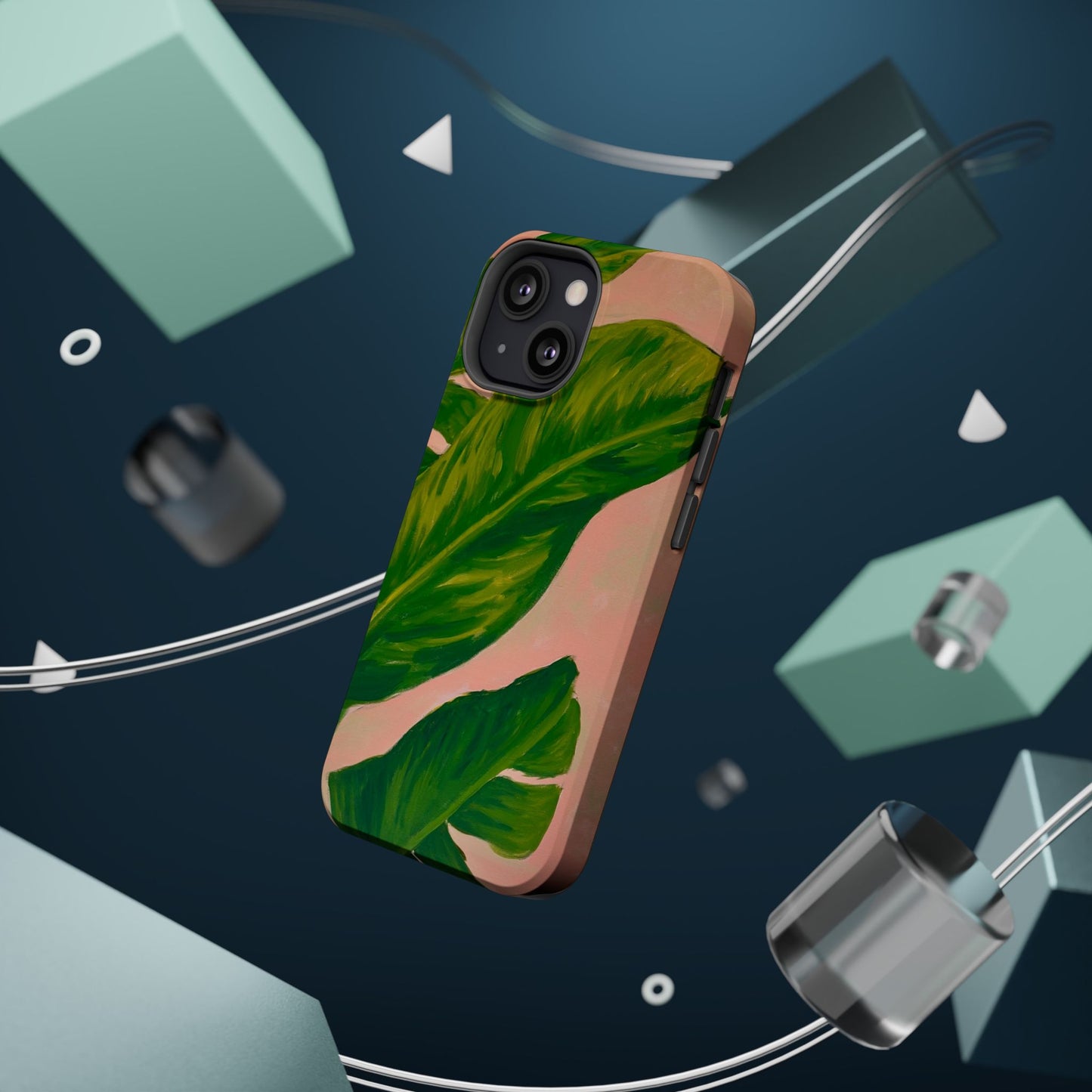 Sun-Kissed Leaves Magnetic Tough Cases - iPhone 14 Max Pro