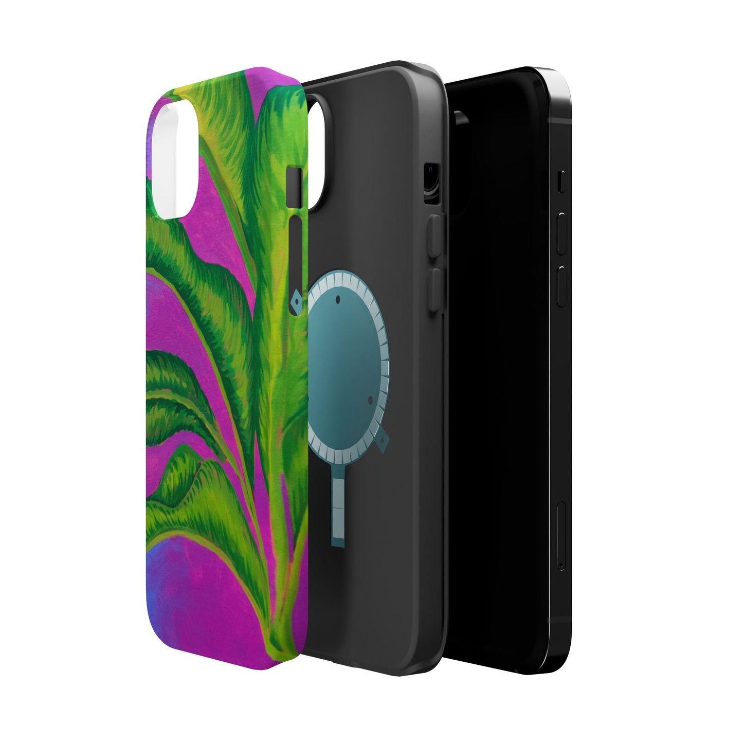 Vibrant Banana Tree Magnetic Phone Case