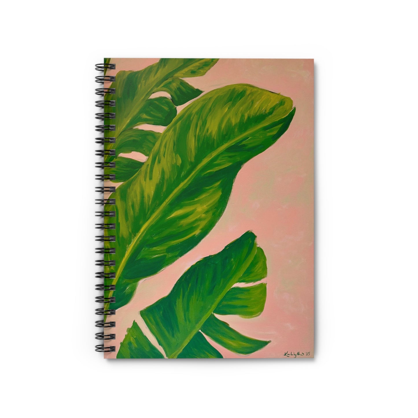 Sun-Kissed Leaves Spiral Notebook - Ruled for Creative Minds