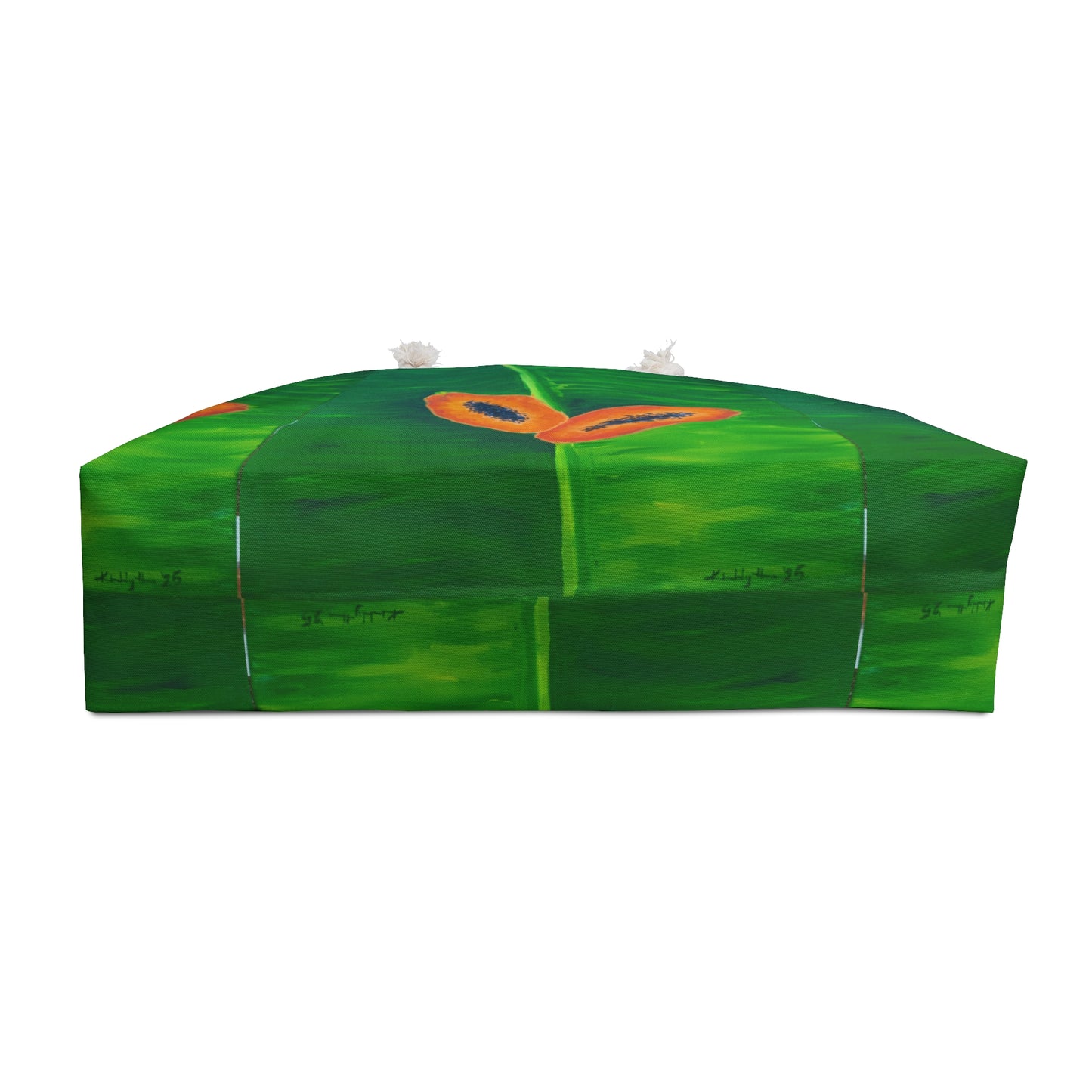 Tropical Papaya Weekender Bag