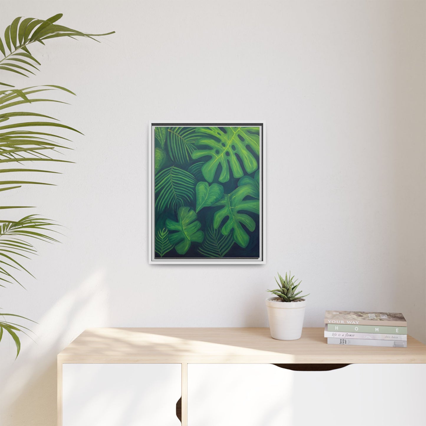 Moody Jungle Framed Wall Art