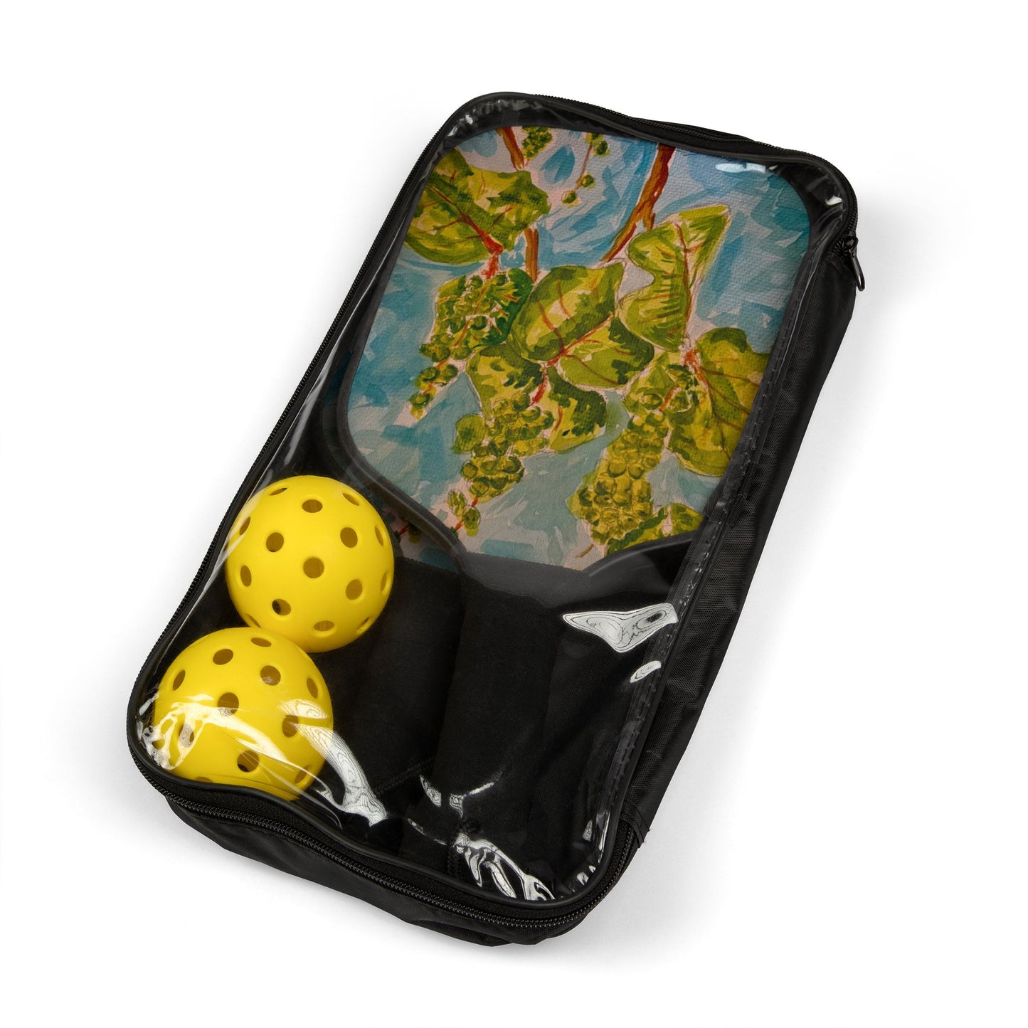 Seagrape Pickleball Paddle Set - Artistic Pickleball Gear for Fun & Fitness, Perfect for Sports Lovers, Gift for Holidays & Celebrations