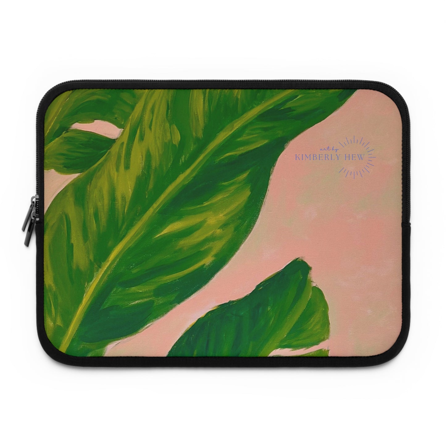 Sun-Kissed Leaves Laptop Sleeve - 'Art by Kimberly Hew'