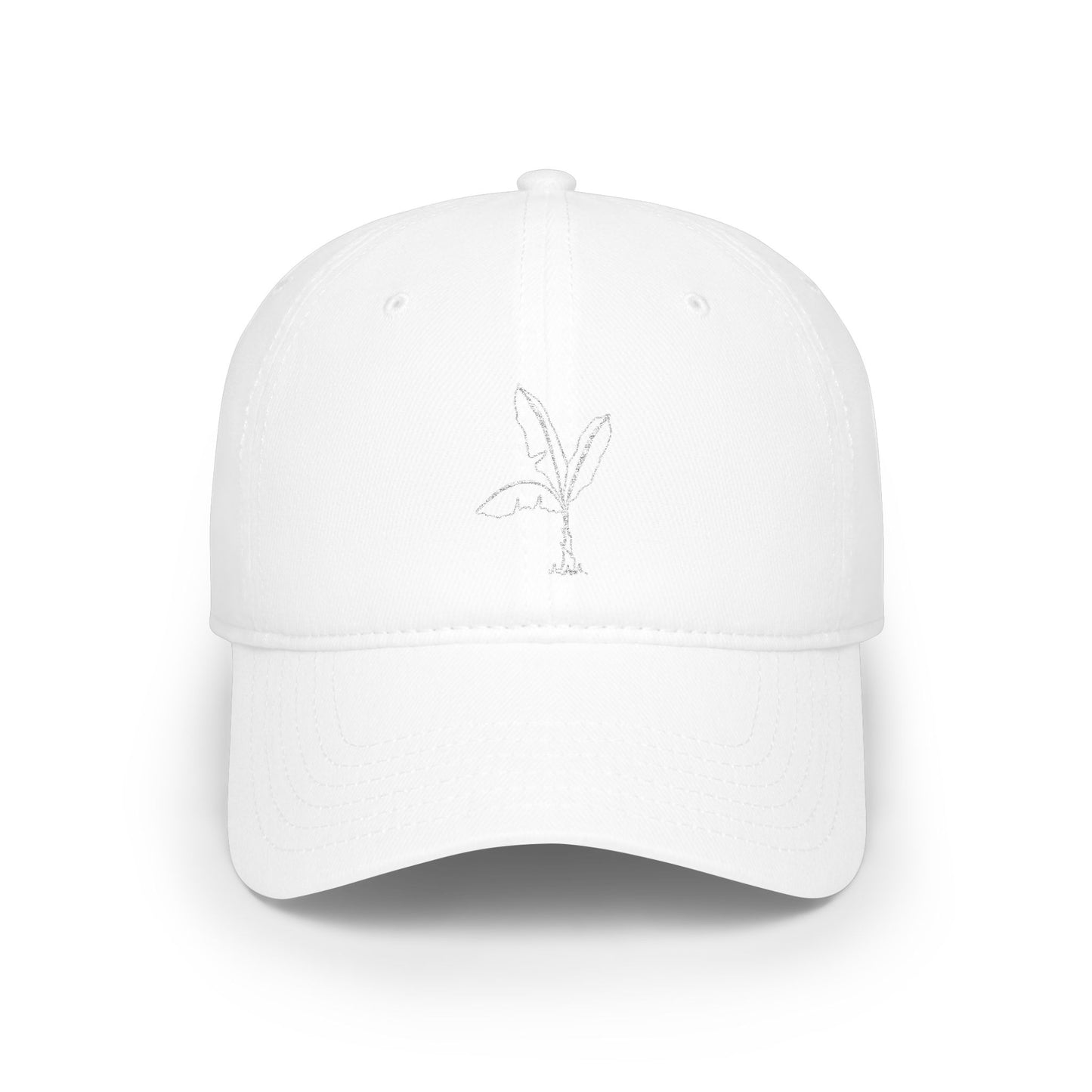 Banana Sprout Embroidered Hat