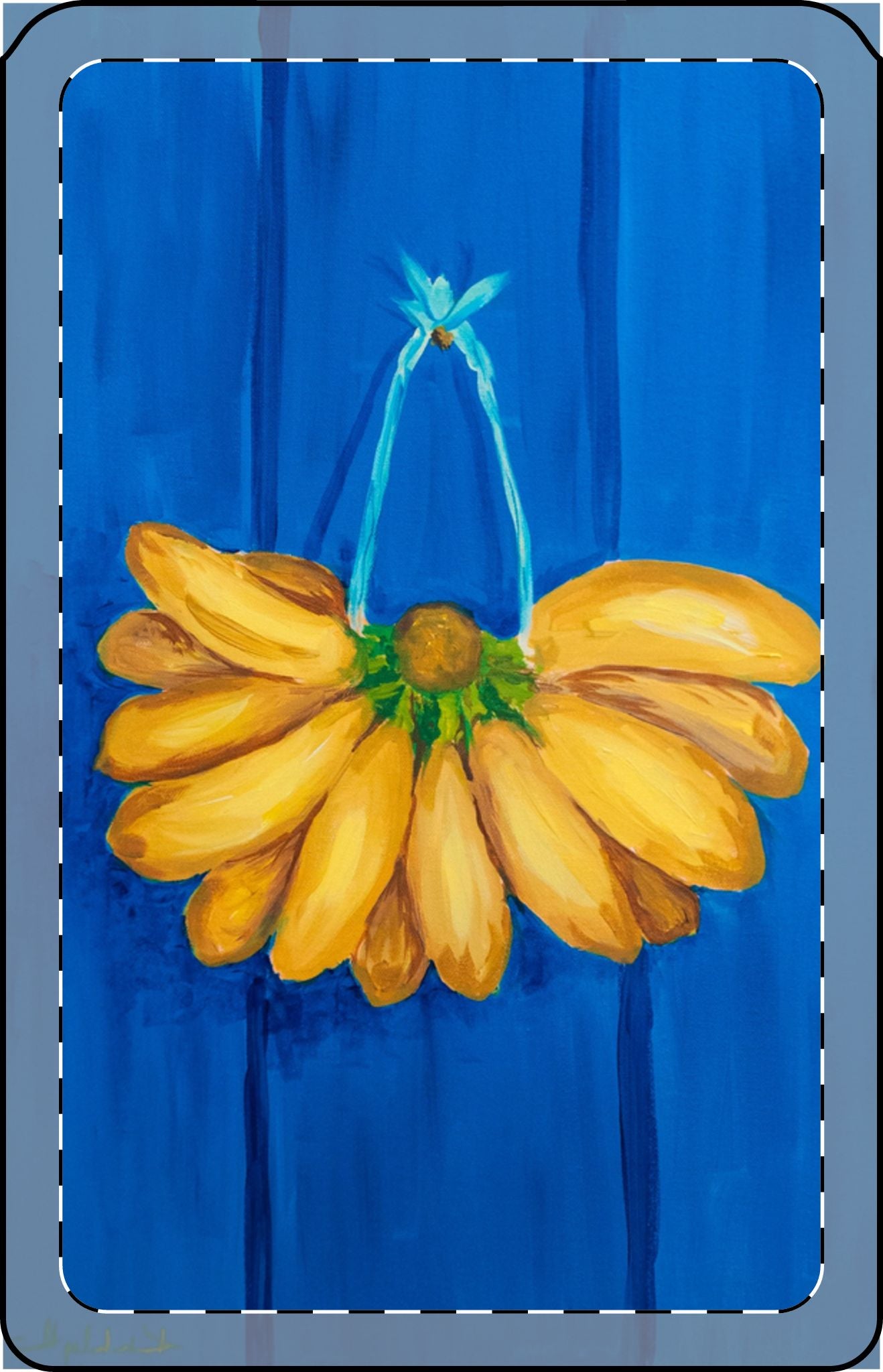 Blue Banana Vegan Wallet - Magsafe® Compatible