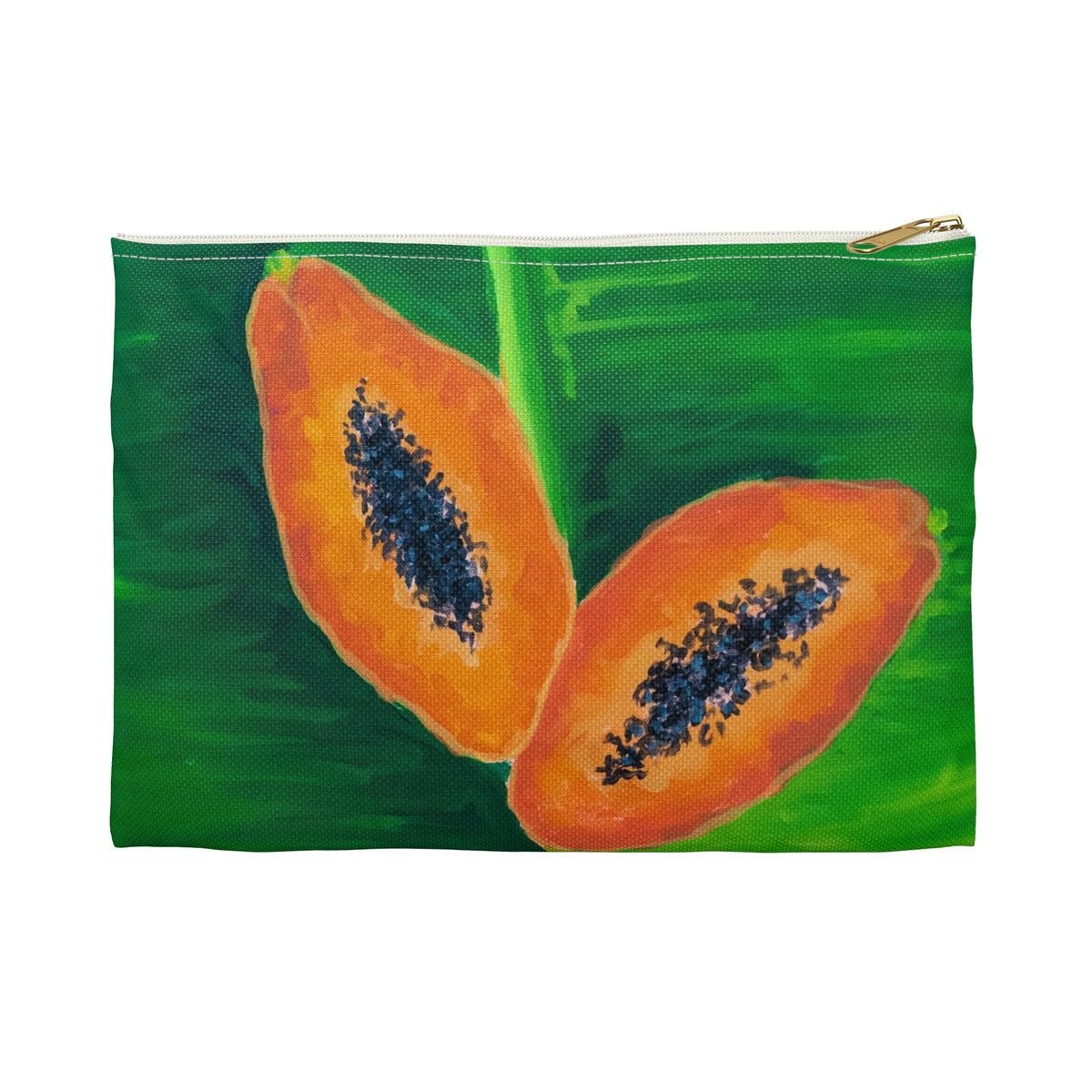 Morning Market Find Canvas Clutch