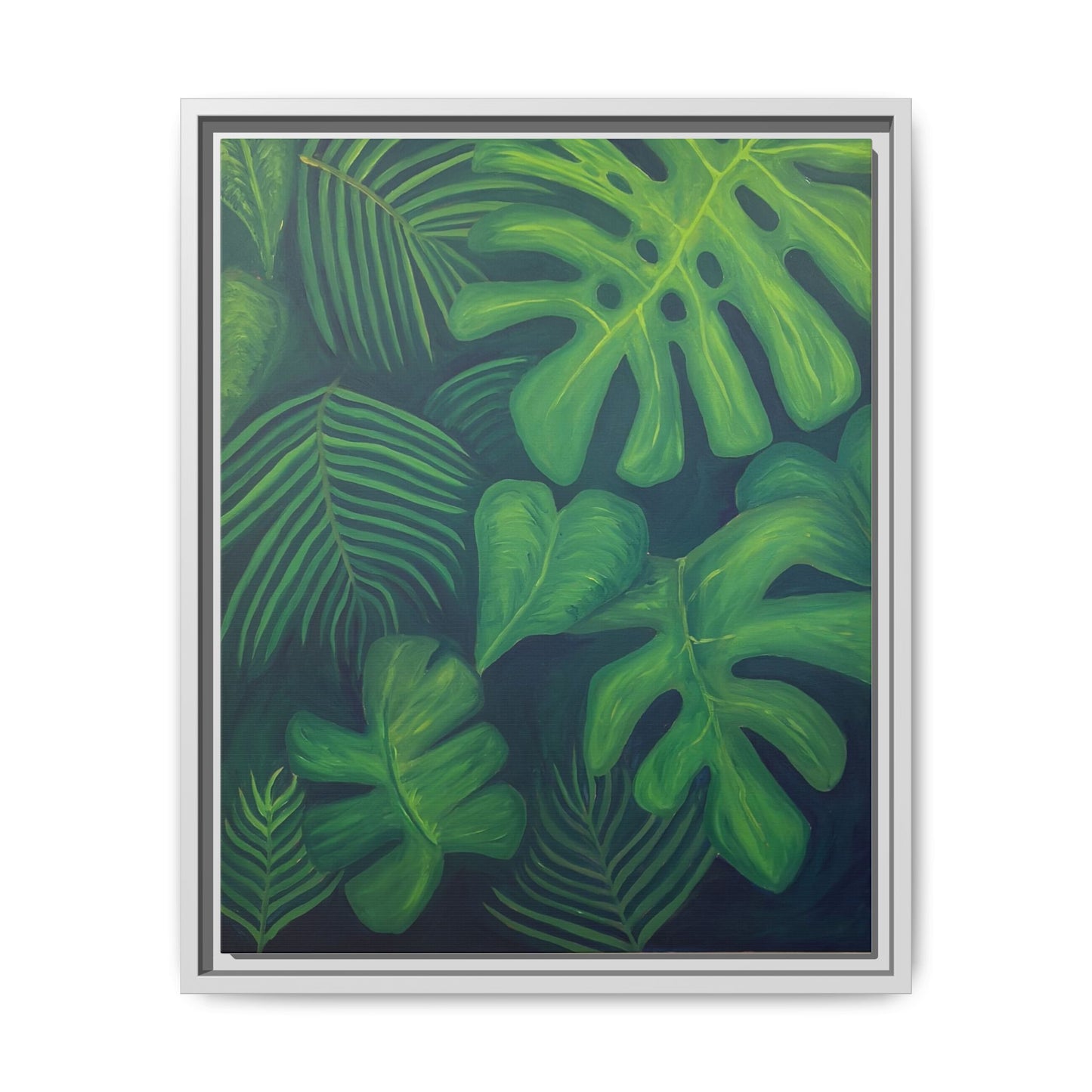 Moody Jungle Framed Wall Art
