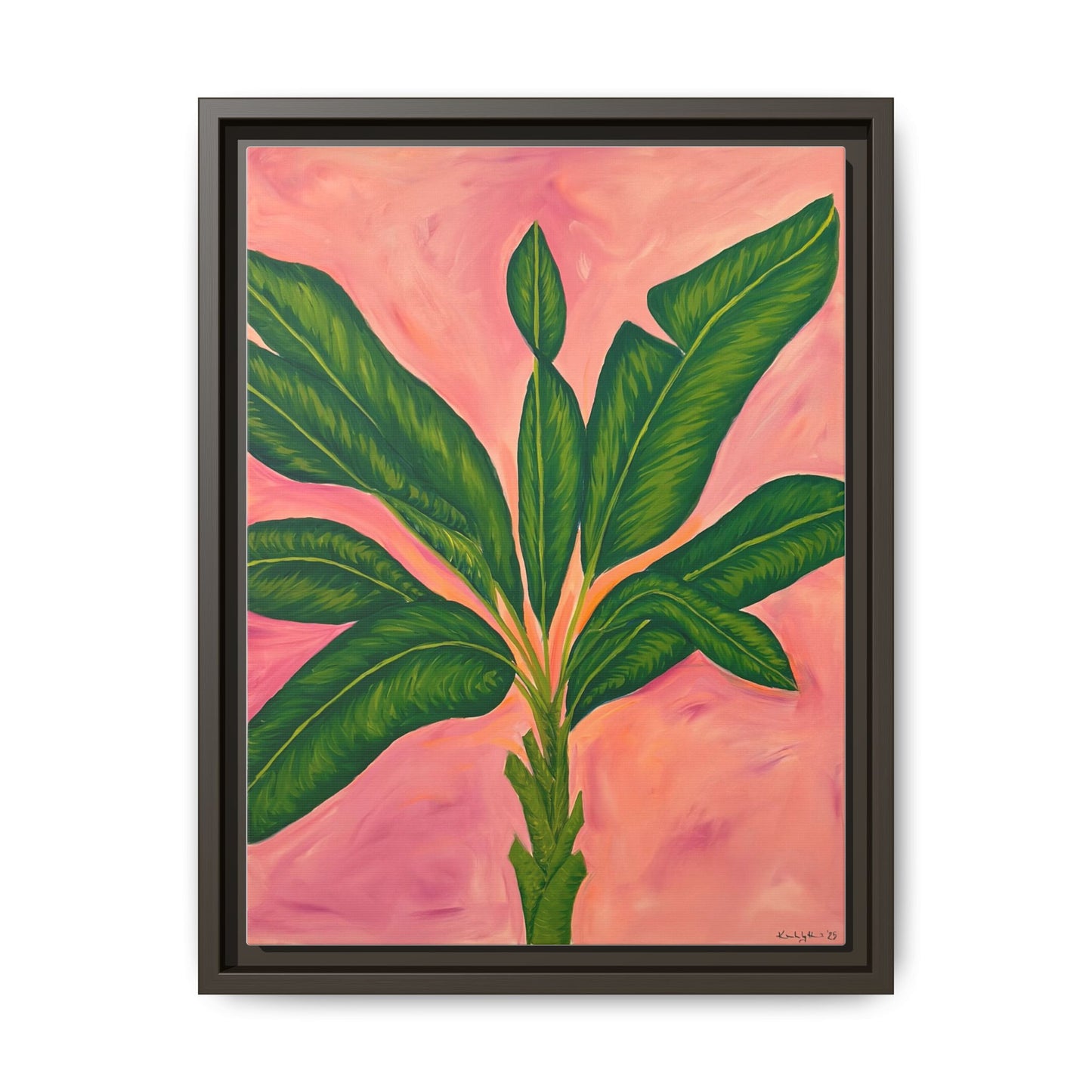 Blush & Botanica Framed Art Print