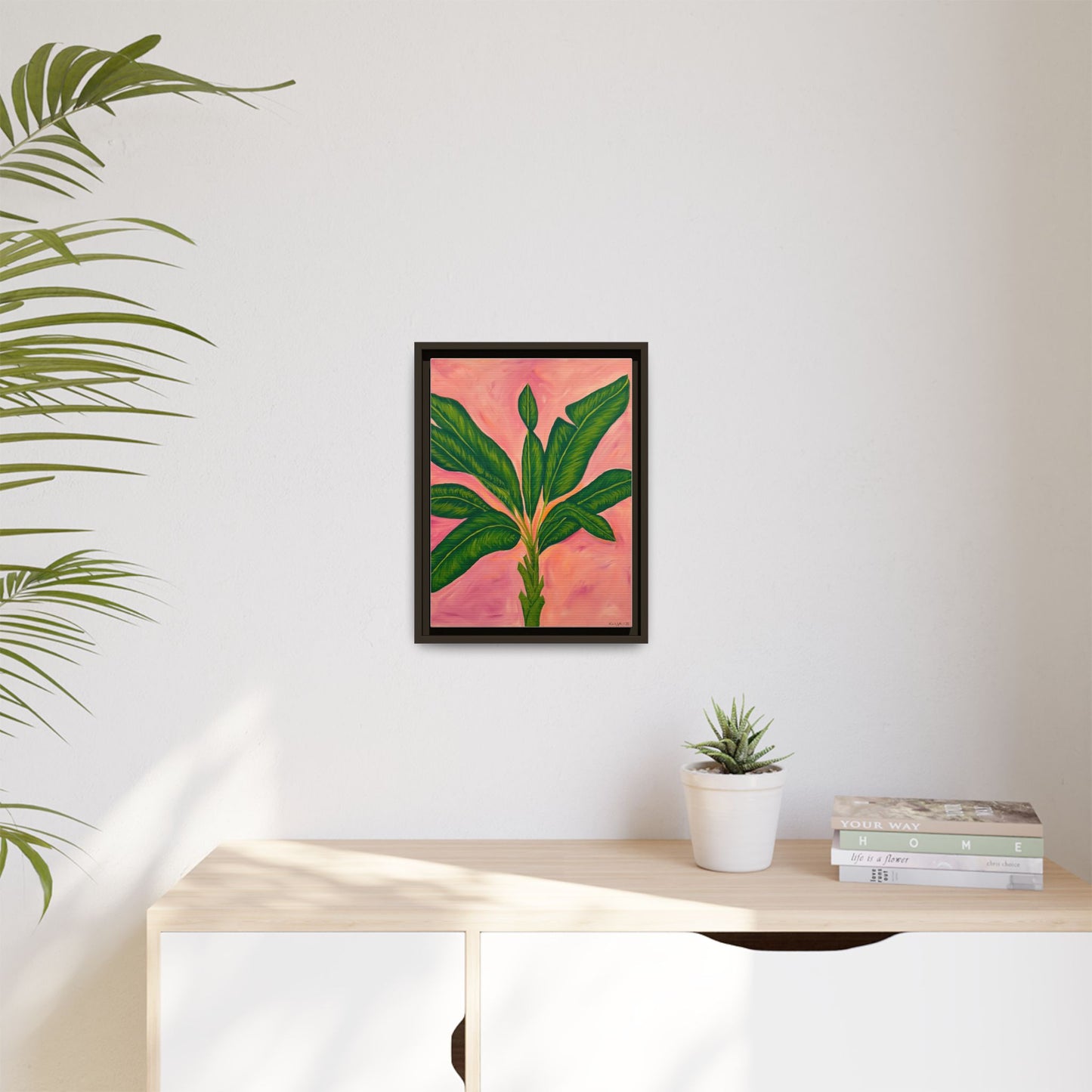 Blush & Botanica Framed Art Print